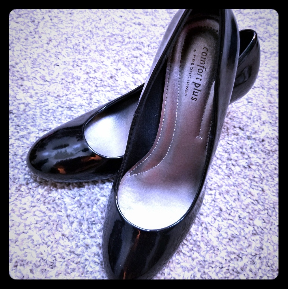 Comfort plus Black pumps